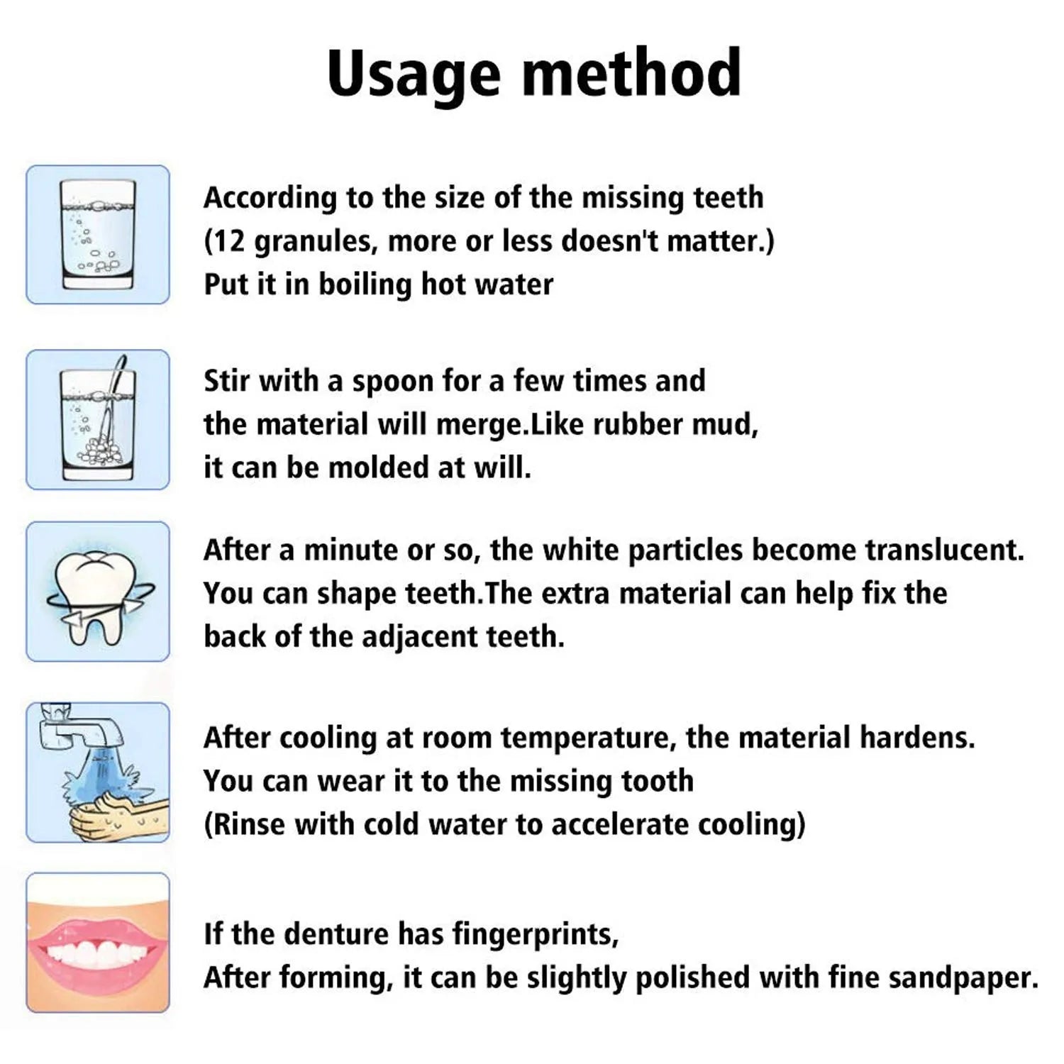 Tooth Repair Beads