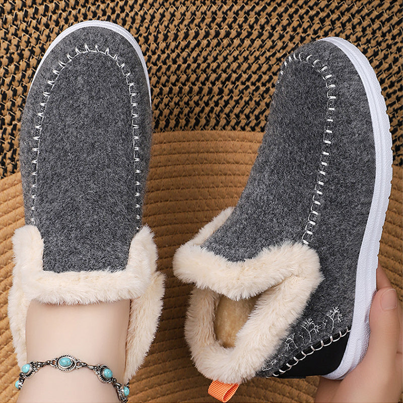 Women's Casual Fleece-Lined Warm Winter Boots
