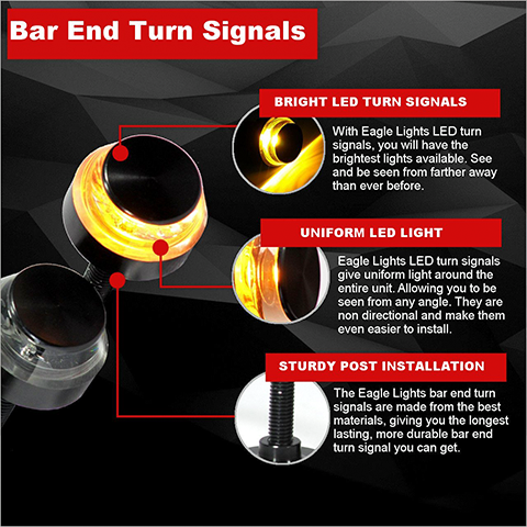 BAR END TURN SIGNAL LIGHT