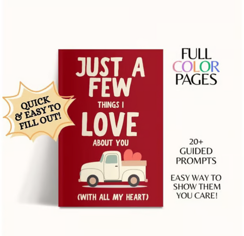 🔥❤️Fill In The Blank Gift Book📚