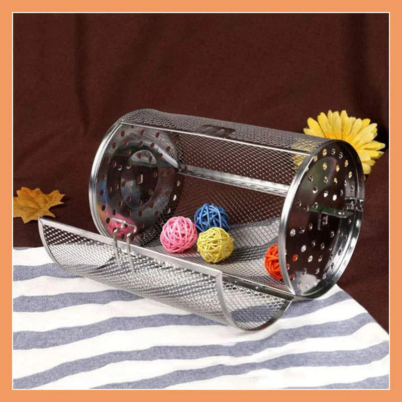 🔥 Stainless steel rotating grill