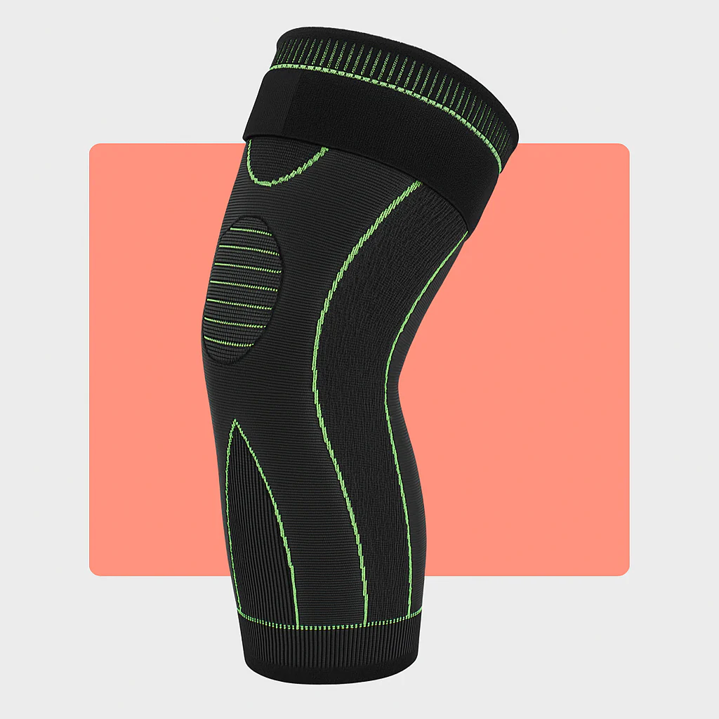 Mugwort-infused warming knee and leg sleeves