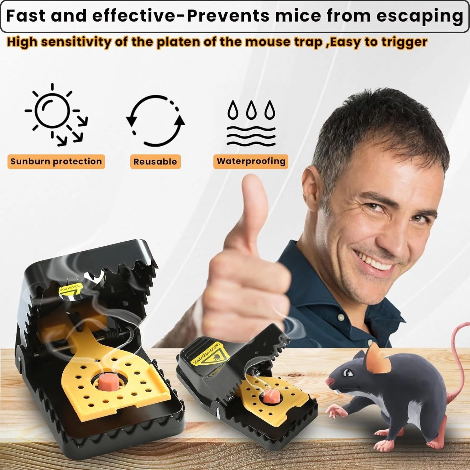 🔥2026 New Clip-on Mousetrap