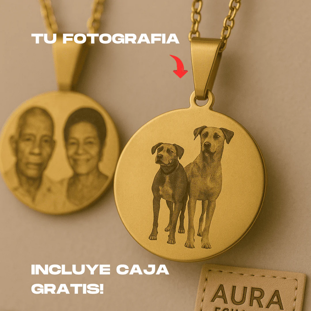 Personalized Letter Photo Necklace