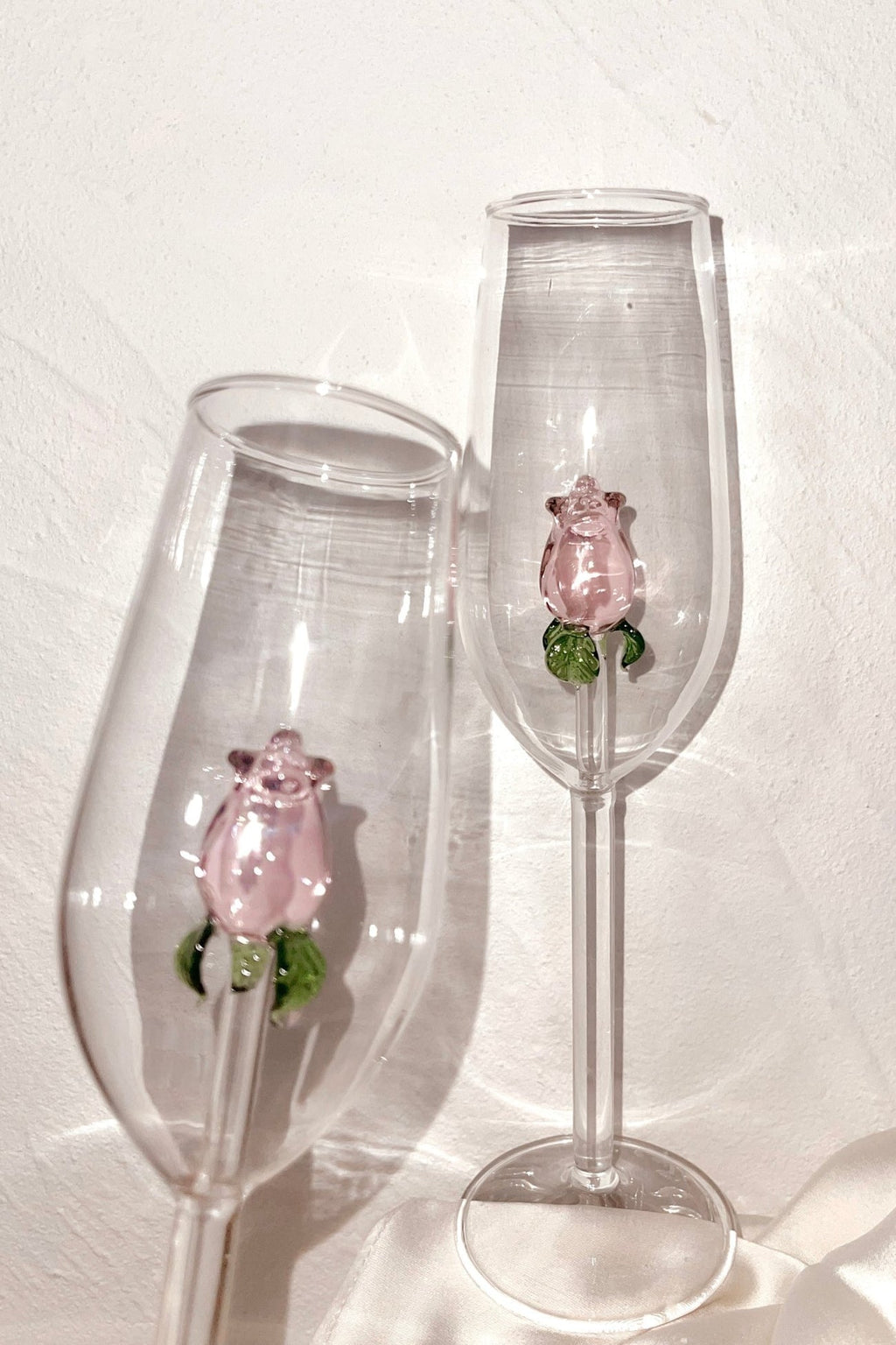 Champagne Glasses - Handmade