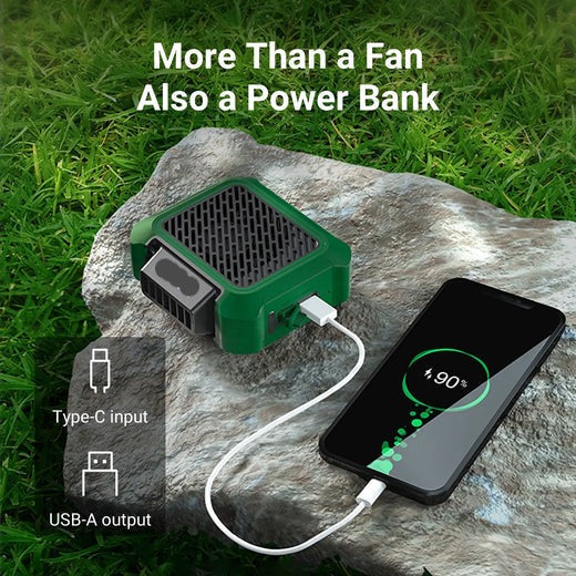 Multifunction Portable Rechargeable Waist & Neck Fan