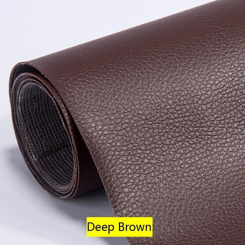 Large Self Adhesive Faux Leather Repair Reupholster for Couches Car Seats Bags