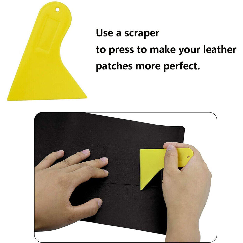 Large Self Adhesive Faux Leather Repair Reupholster for Couches Car Seats Bags