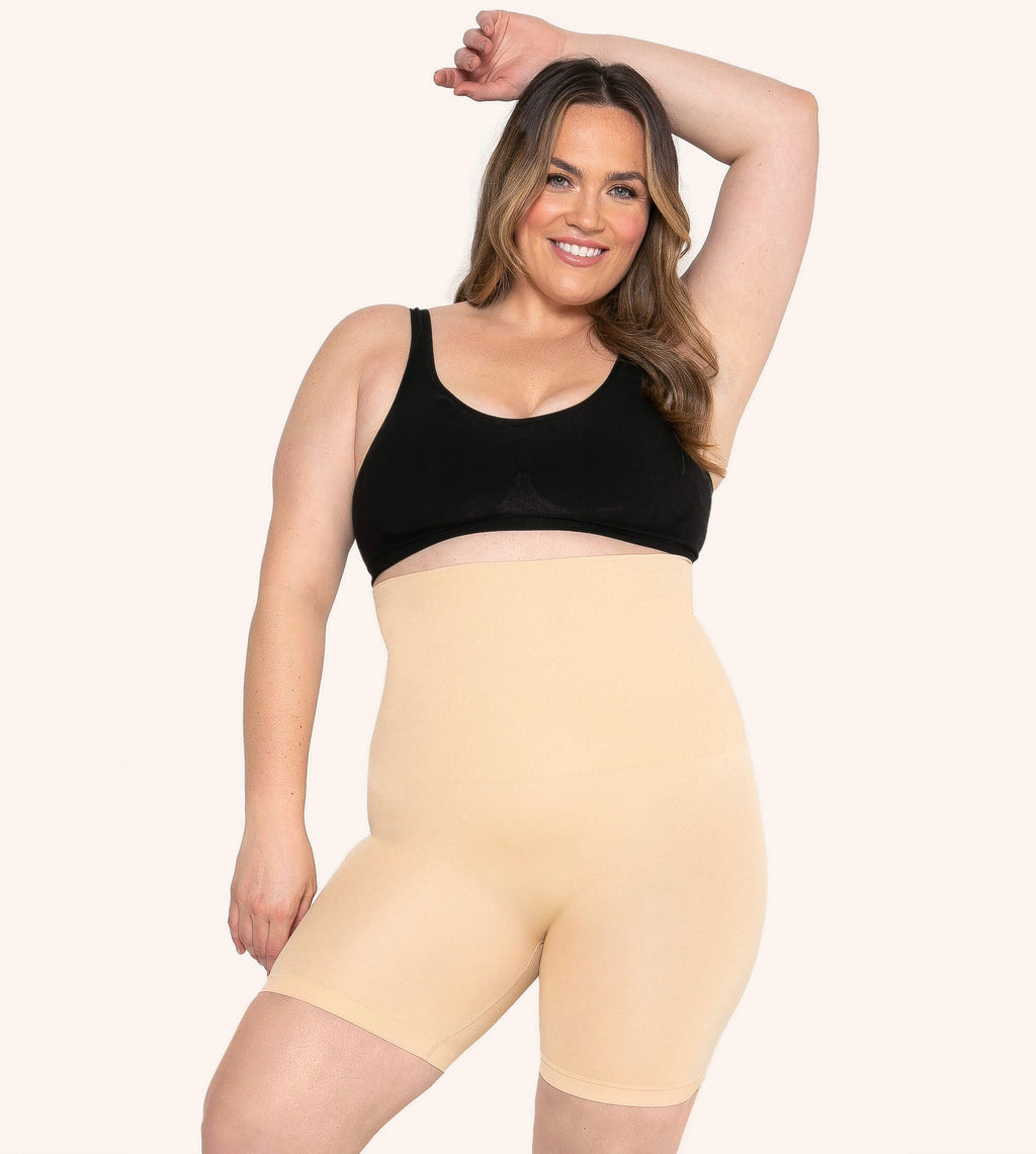 High Waisted Shaping Shorts (buy 2 free shipping)