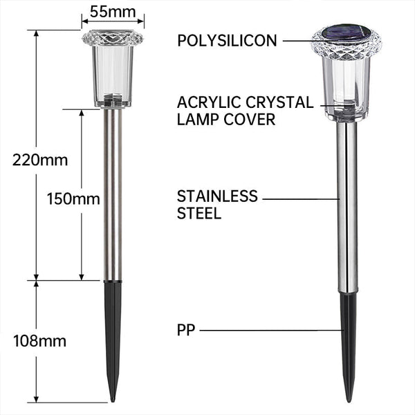 Outdoor Garden Solar Waterproof Landscape Light